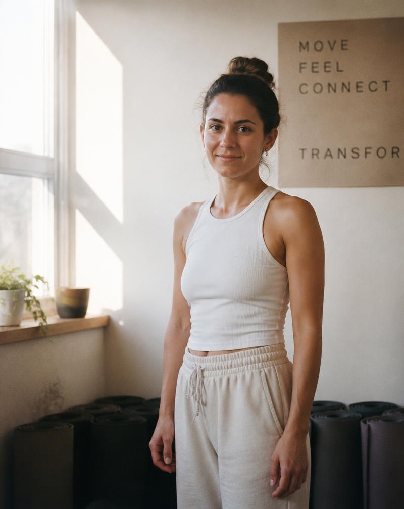 Portrait of Alina Vega, Movement & Yoga Lead at Free Space Wellness